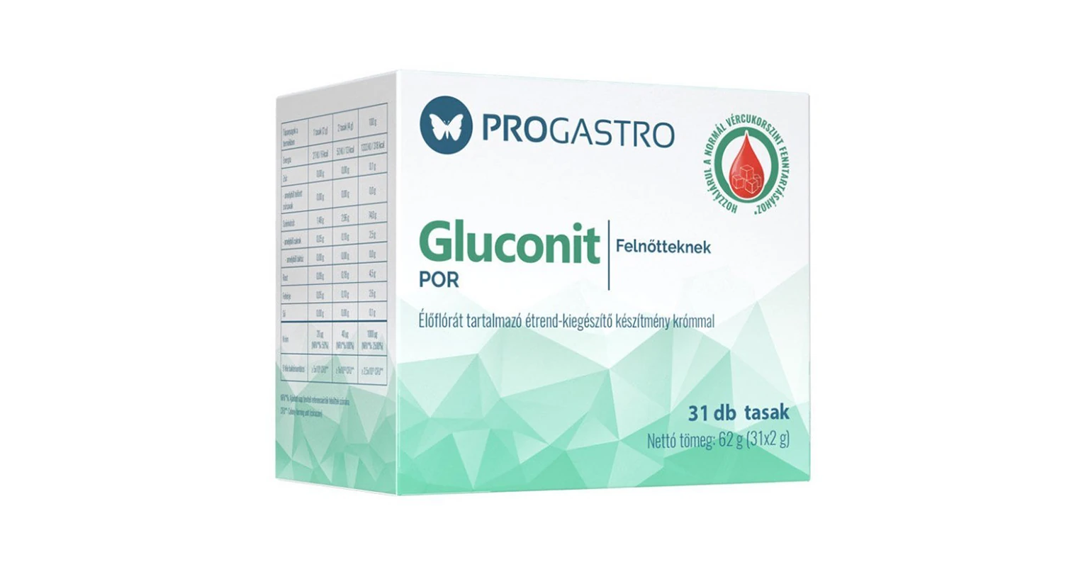 Progastro Gluconit por felnőtteknek 31x | ProGastro | Napi Vitamin