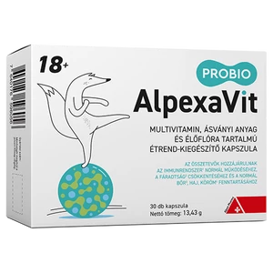 AlpexaVit Probio 18+ kapszula 30x