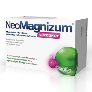 NeoMagnizum Vércukor tabletta 50x