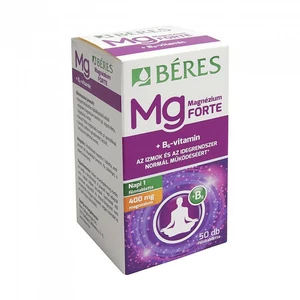 Béres Magnézium forte+B6 vitamin tabletta 50x