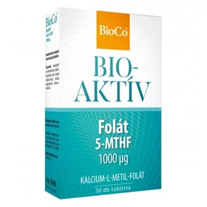 BioCo Bioaktív Folát 5-MTHF 1000μg tabletta 30x
