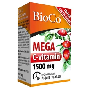 BioCo MEGA C-vitamin 1500 mg retard filmtabletta 100x