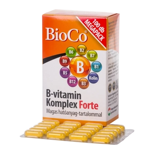 BioCo B-vitamin Komplex Forte tabletta 100x