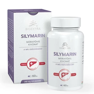 Bioextra Silymarin Máriatövis kivonat tartalmú étrend-kiegészítő kapszula 60x