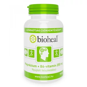 Bioheal szerves Magnézium + B6-vitamin 250 mg nyújtott felszívódású 70x