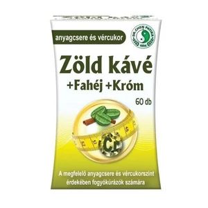 Dr. Chen Zöld kávé + fahéj + króm kapszula 60x