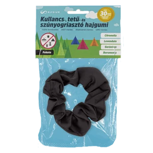Elysium kullancs-, tetű- és szúnyogriasztó szatén hajgumi fekete 1x