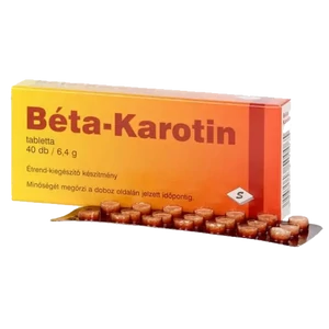 Béta-karotin tabletta 40x