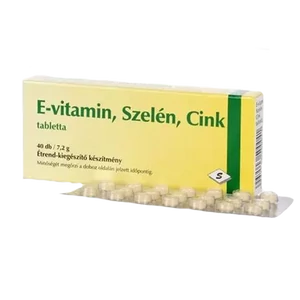 E vitamin Szelén Cink tabletta 40x