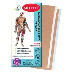 Motto bőrbarát rheumatapasz kék 2x