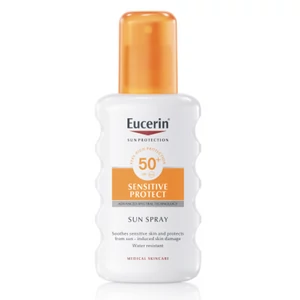 Eucerin Sun Sensitive Protect Színtelen napozó spray SPF50 200ml