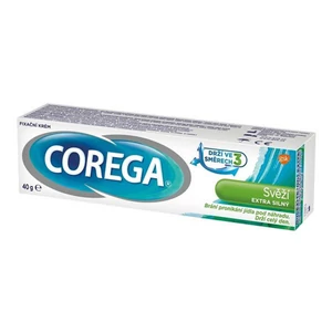 Corega Erős Friss ízű műfogsorrögzítő krém 40g