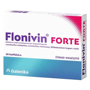 Flonivin Forte élőflóra inulin kapszula 20x