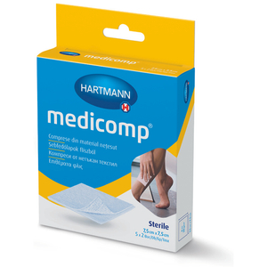 Medicomp sebpárna flísz steril 7,5x7,5cm 10x