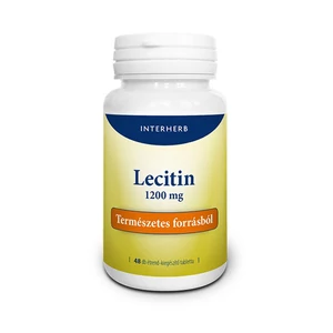 Interherb Lecitin 1200 mg lágyzselatin kapszula 48x 