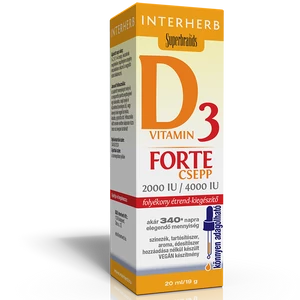Interherb D3 vitamin Forte csepp 20ml