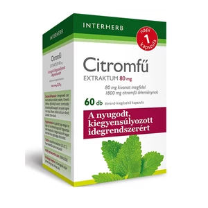 Interherb Napi 1 Citromfű Extraktum 60x