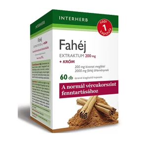 Interherb NAPI1 Fahéj Extratum 200mg 60 db
