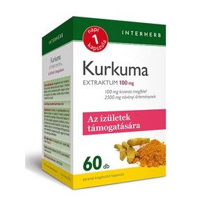 Interherb NAPI1 Kurkuma Extraktum 100mg 60 db