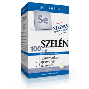 Interherb Szerves Szelén 100mcg tabletta 60x