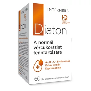 Interherb Diaton cukorkontroll kapszula 60db