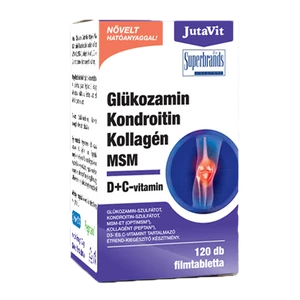 JutaVit Glükozamin Kollagén MSM D+C-vitamin 120x