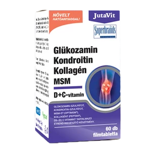 JutaVit Glükozamin Kollagén MSM D+C-vitamin 60x