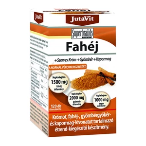 JutaVit Fahéj + szerves króm + gyömbér + kapormag filmtabletta 120x