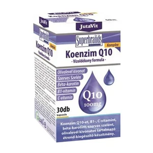 JutaVit Koenzim Q10 100mg vízoldékony kapszula 30x