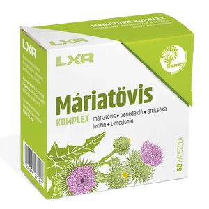 LXR Máriatövis + Benedekfű Komplex kapszula 60x