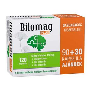 Bilomag Plus Ginkgo Biloba 110 Mg Kapszula 120x