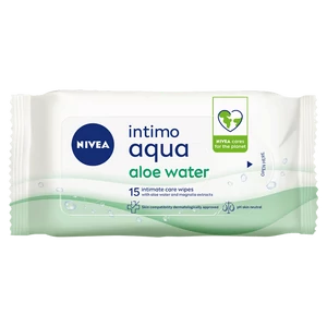 Nivea Intimo Aloe Water intim törlőkendő 15x