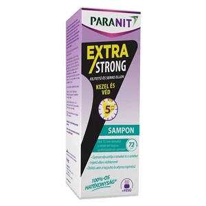 Paranit Extra Strong fejtetű és serke kezelő és védő sampon 200ml
