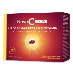 Novo C Plus liposzómás kapszula csipkebogyóval 30x