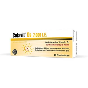 Cefavit D3 7000NE filmtabletta 20x