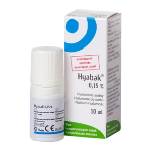 Hyabak 0,15% szemcsepp 10ml