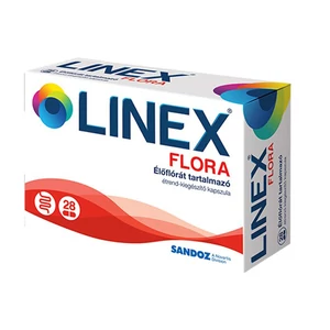 Linex Flora élőflórát tartalmazó kapszula 28x