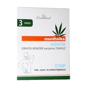 Cannaderm Mentholka hűsítő tapasz 3x