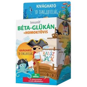 Imunit Kalóz Jack béta-glükán + homoktövis tabletta 60x