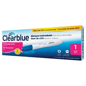 Clearblue Plus Gyors eredmény terhességi teszt 1x