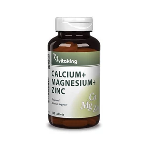 Vitaking Calcium + Magnézium + Cink tabletta 100x