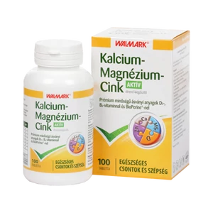 Walmark BioPerine Kalcium-Magnézium-Cink Aktív tabletta 100x