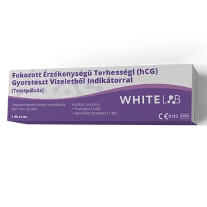 Whitelab Fokozott érzékenységű terhességi (hCG) gyorsteszt 2x