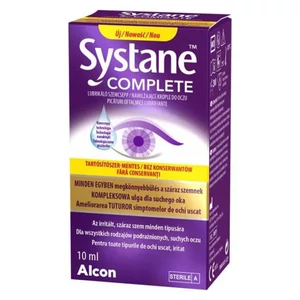 Systane Complete tartósítószer mentes szemcsepp 10ml