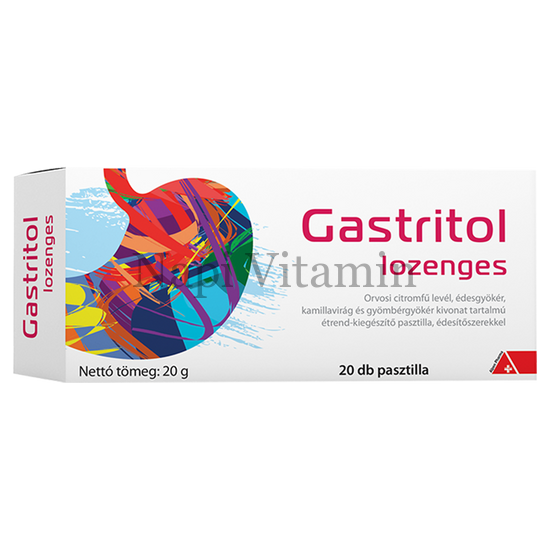 Gastritol pasztilla 20x