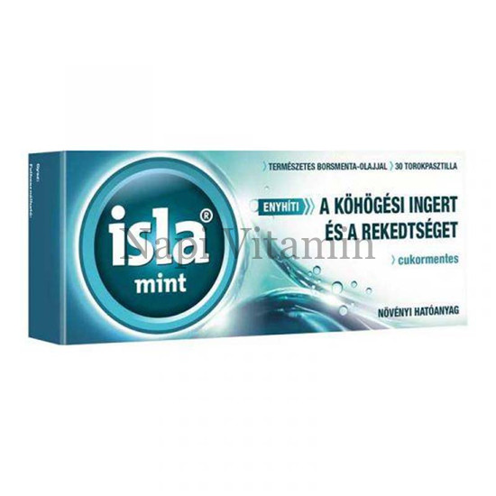 Isla Mint szopogató tabletta 30x