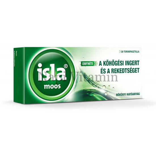 Isla Moos szopogató tabletta 30x