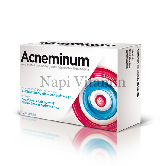 Acneminum étrend-kiegészítő tabletta 30x