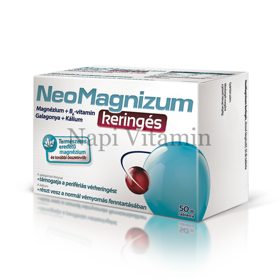 NeoMagnizum keringés magnézium tabletta 50x