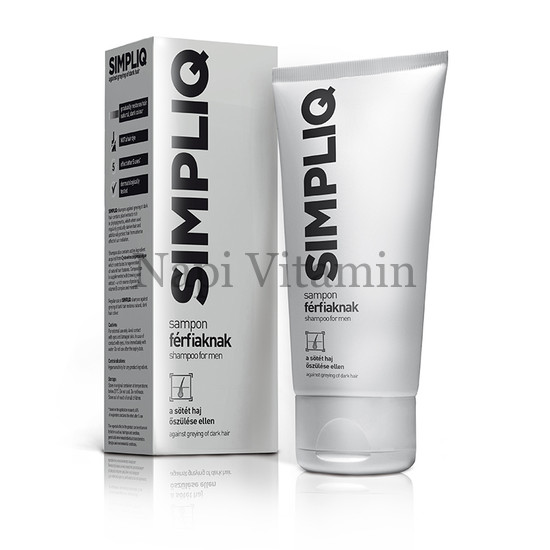 Simpliq sampon férfiaknak őszülés ellen 150ml